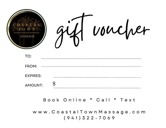 Gift Card - Coastal Town Massage